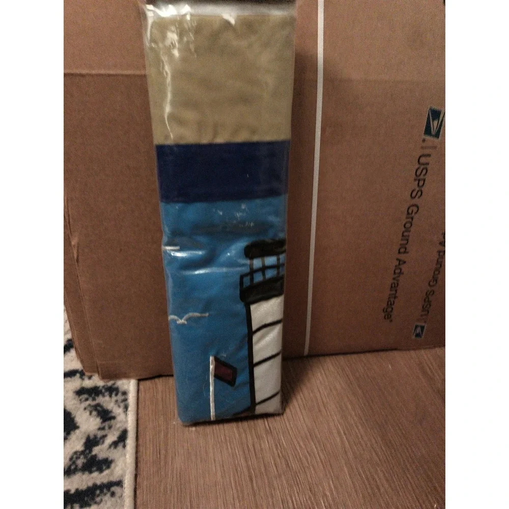 Evergreen Cape Cod Lighthouse Nylon Applique Specialty Flag 29